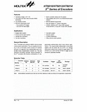DataSheet HT6010 pdf